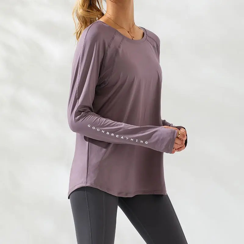 Plus Size Fitness Long Sleeve Running Jacket