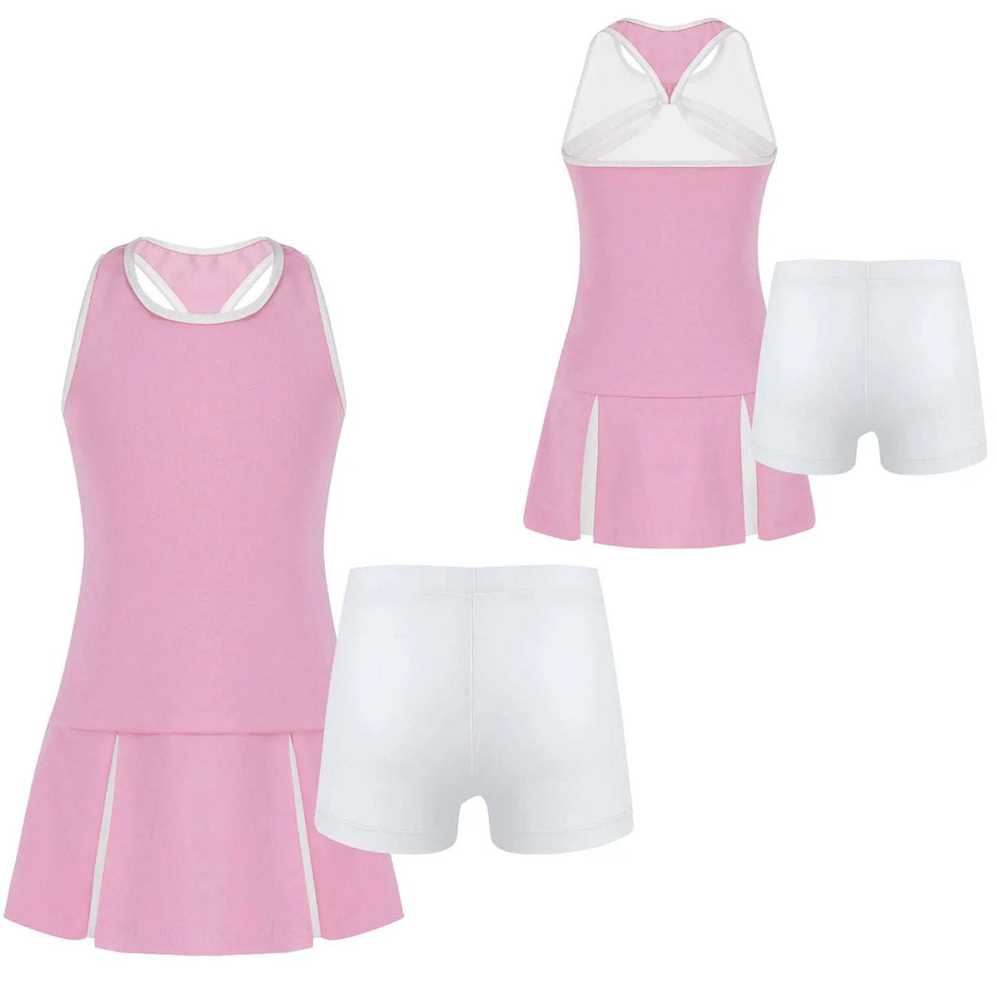 Girls 2 Pcs Tennis Badminton Sport Set
