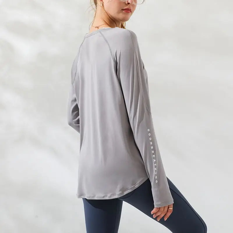 Plus Size Fitness Long Sleeve Running Jacket