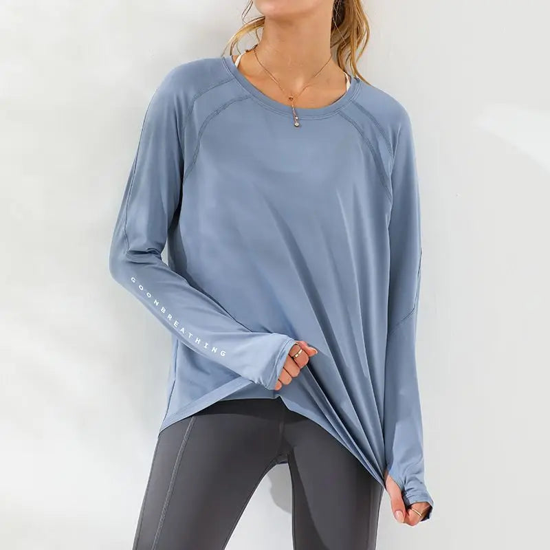 Plus Size Fitness Long Sleeve Running Jacket