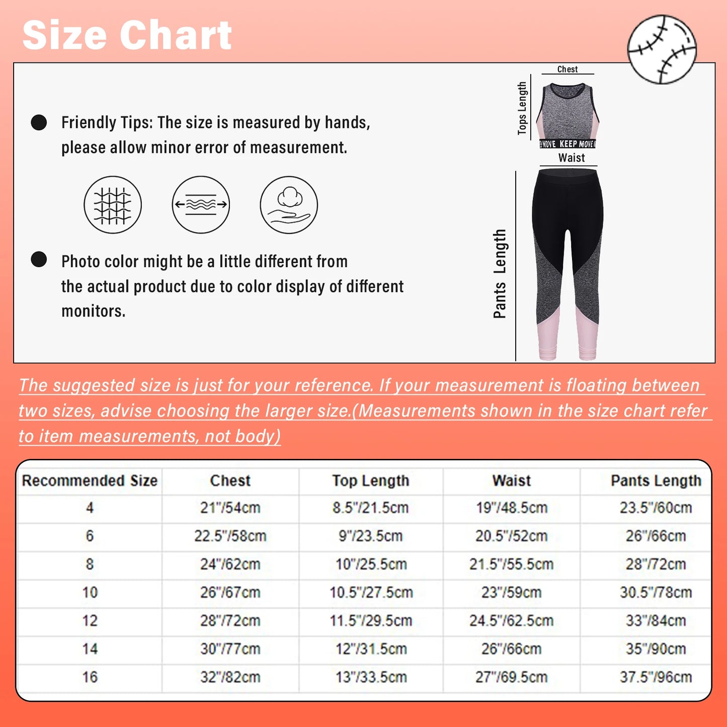 Girls Fitness Workout Outfit