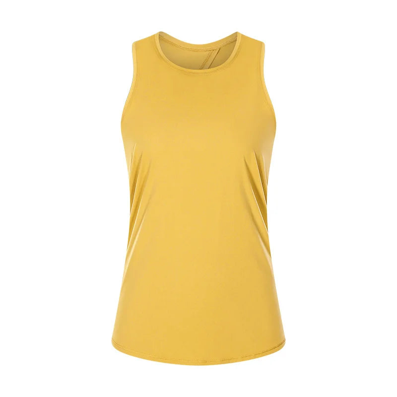 Plus Size Women's Sleeveless Yoga Shirts
