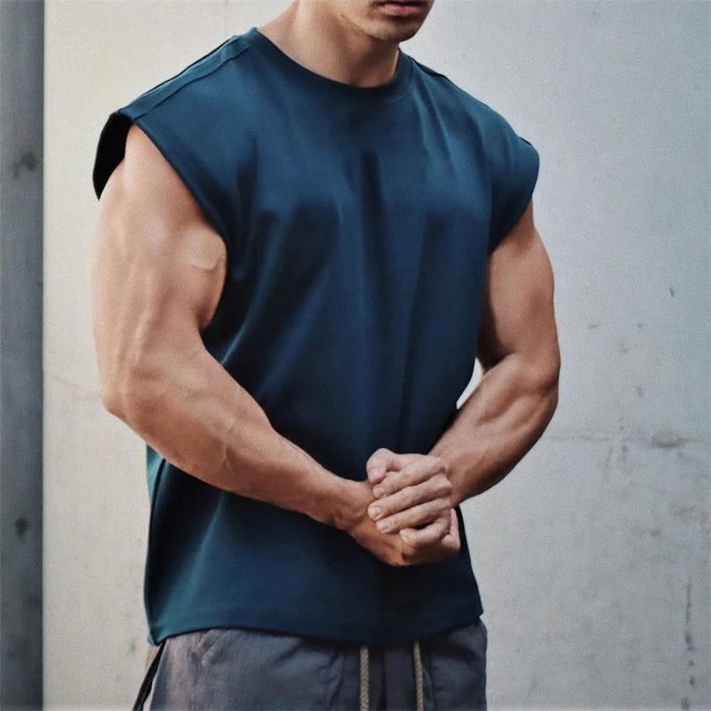 Men's Bodybuilding Slim Shirts