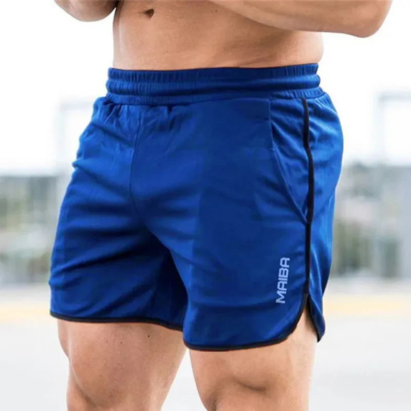 Men running Shorts Summer Gyms Workout Male Breathable Mesh shorts Quick Dry Sportswear Jogger Beach sweatpants Men Short Pants