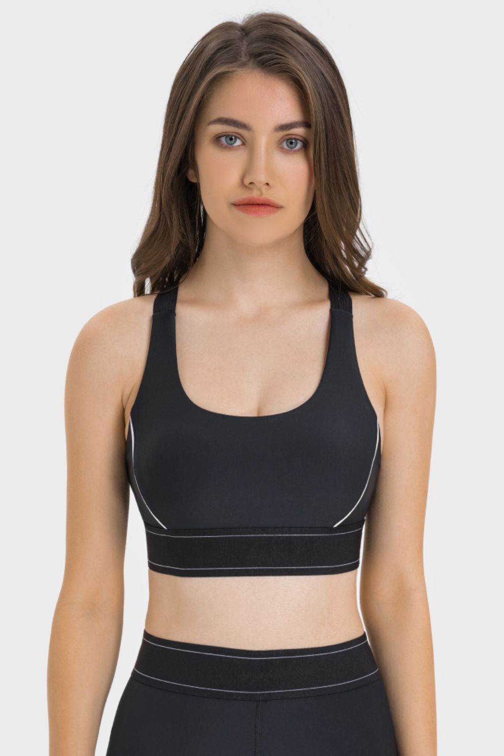 Millennia Contrast Sports Bra