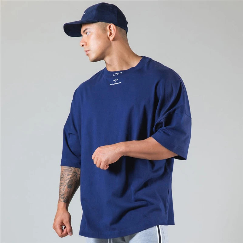 Men Cotton Gym Shirt