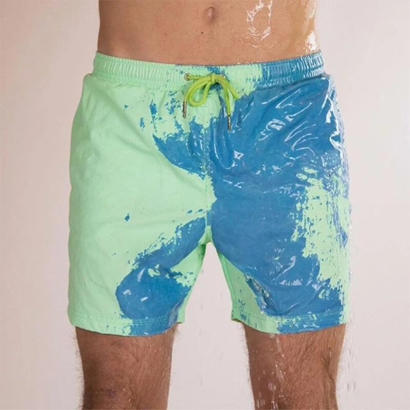 Men's Color Changing Beach Shorts