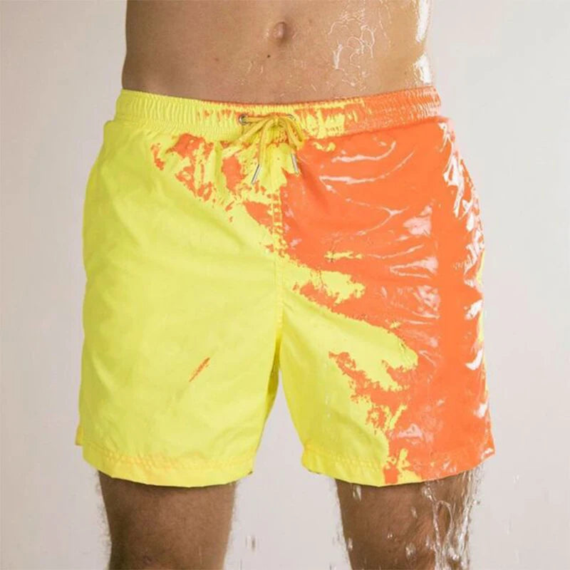 Men's Color Changing Beach Shorts