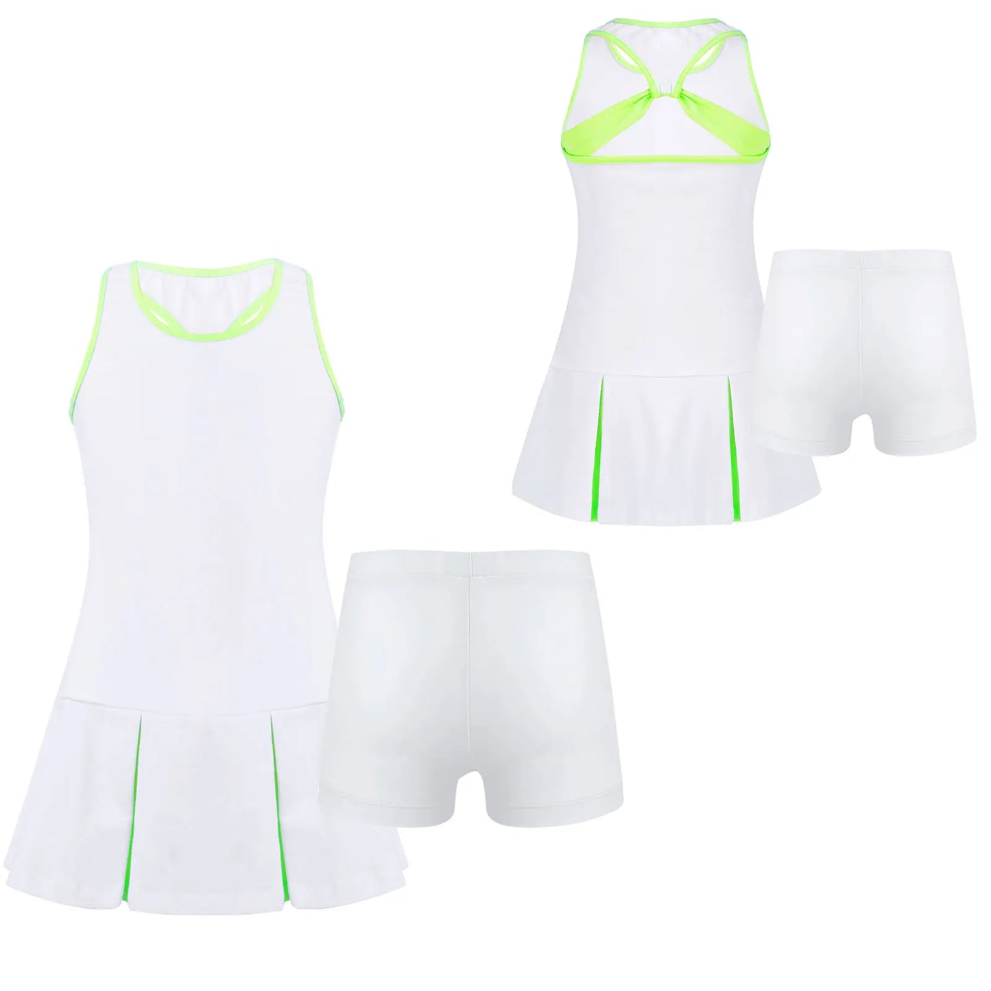 Girls 2 Pcs Tennis Badminton Sport Set