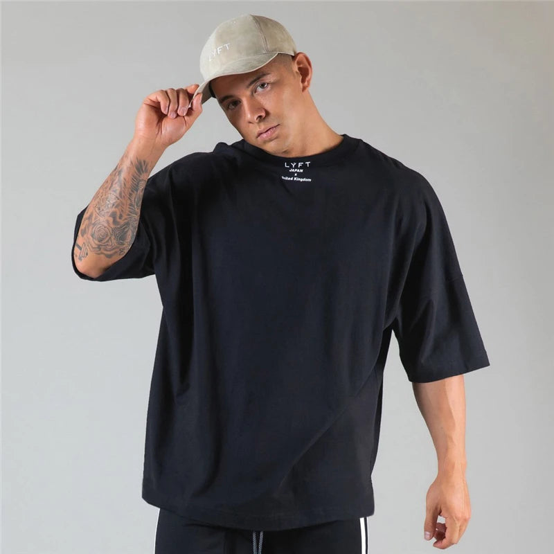 Men Cotton Gym Shirt