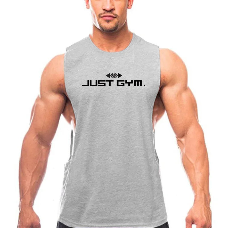 Mens Loose Open Side Tank Top