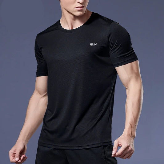 Men's 100% Pure Cotton Short Sleeved T-shirt