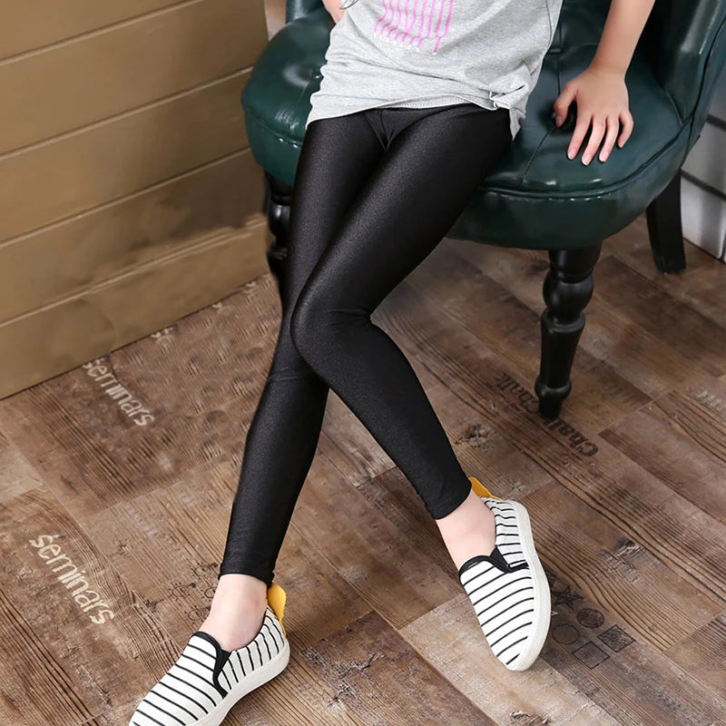 Girls 2-14 Years Girls Skinny Long Pants