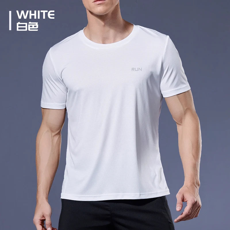 Men's 100% Pure Cotton Short Sleeved T-shirt