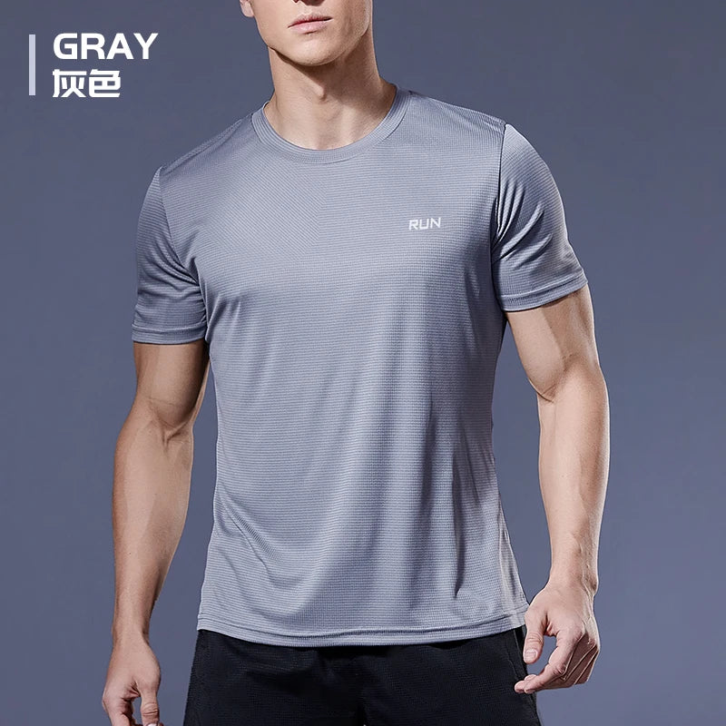 Men's 100% Pure Cotton Short Sleeved T-shirt