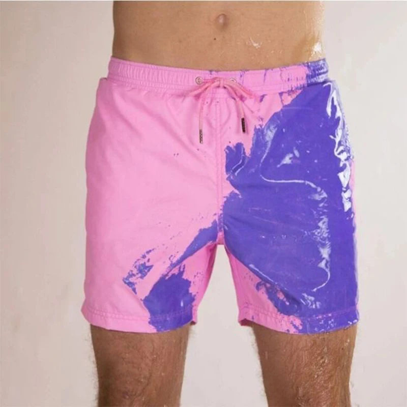 Men's Color Changing Beach Shorts