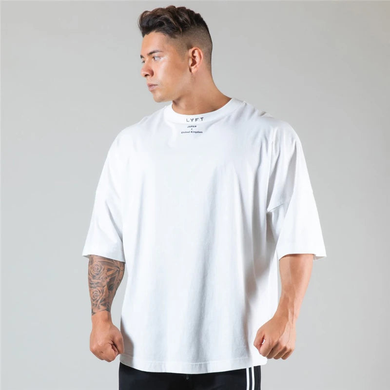 Men Cotton Gym Shirt