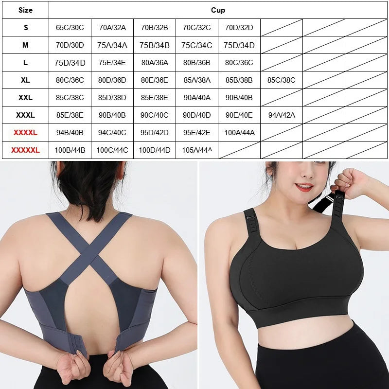 Cloud Hide Plus Size Sports Bra