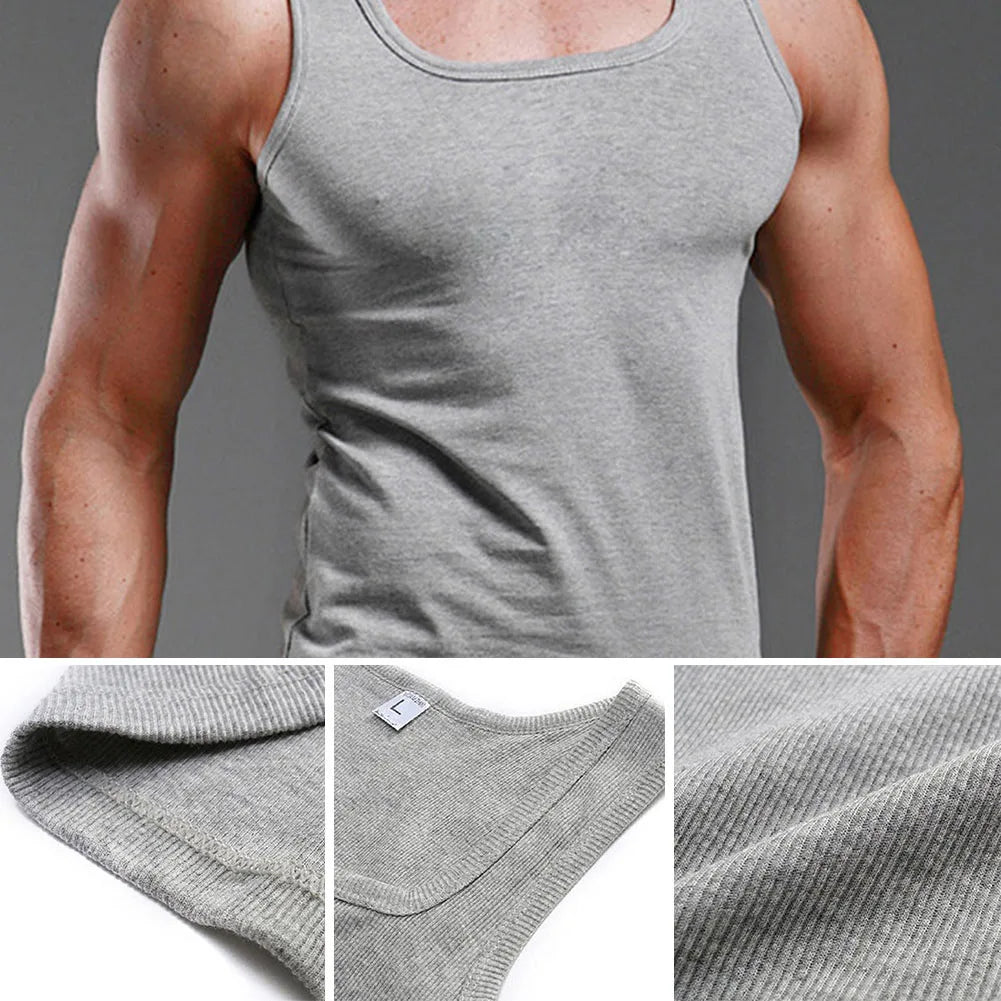 100% Cotton Mens Oversized Tank Top