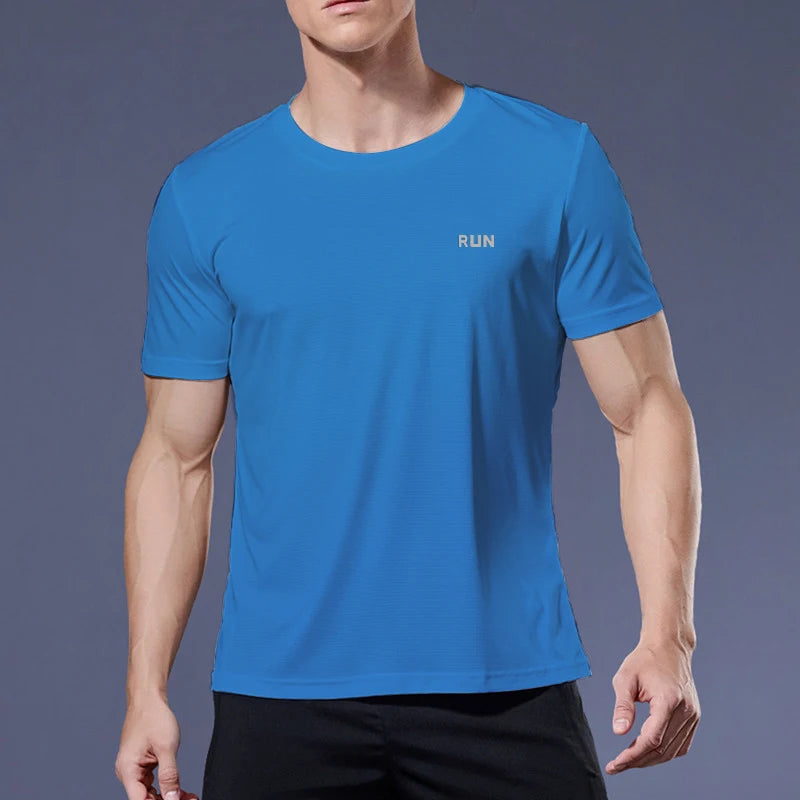 Men's 100% Pure Cotton Short Sleeved T-shirt