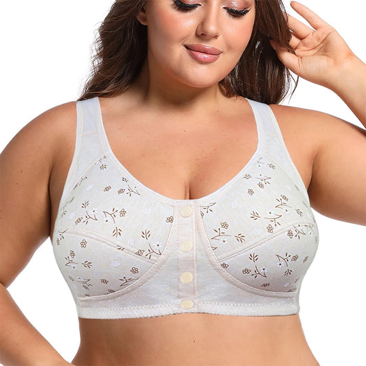 Plus Size Comfortable Cotton Bras