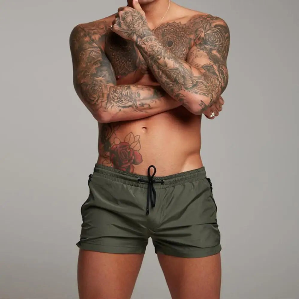 Fashion Men Shorts Summer Casual Shorts For Men Beach Pants Running Sport Short Men's Straight Pants Mens Shorts Male Sweatpant