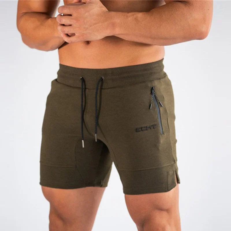 Men's Zip Pocket Sweatpants Short