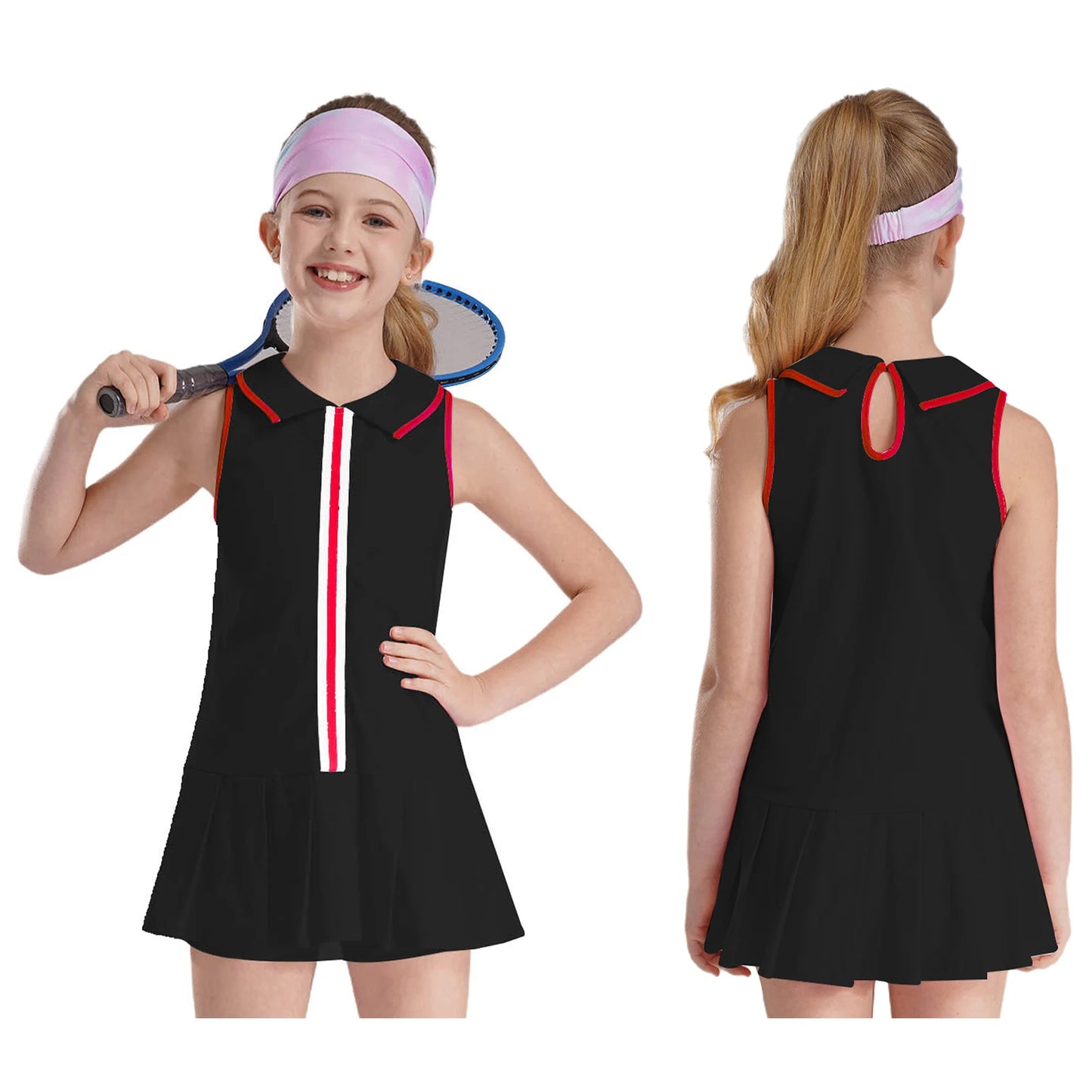 Girls Sport Pleated Dress