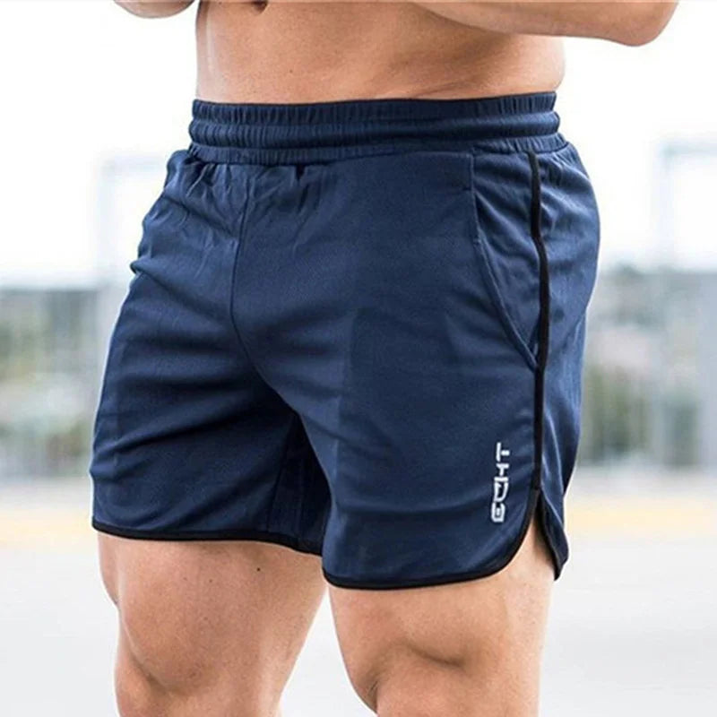 2026 New Shorts Men Fitness Shorts Summer Gyms Workout Male Breathable Mesh shorts Quick Dry Sportswear Jogger Beach Short Pants