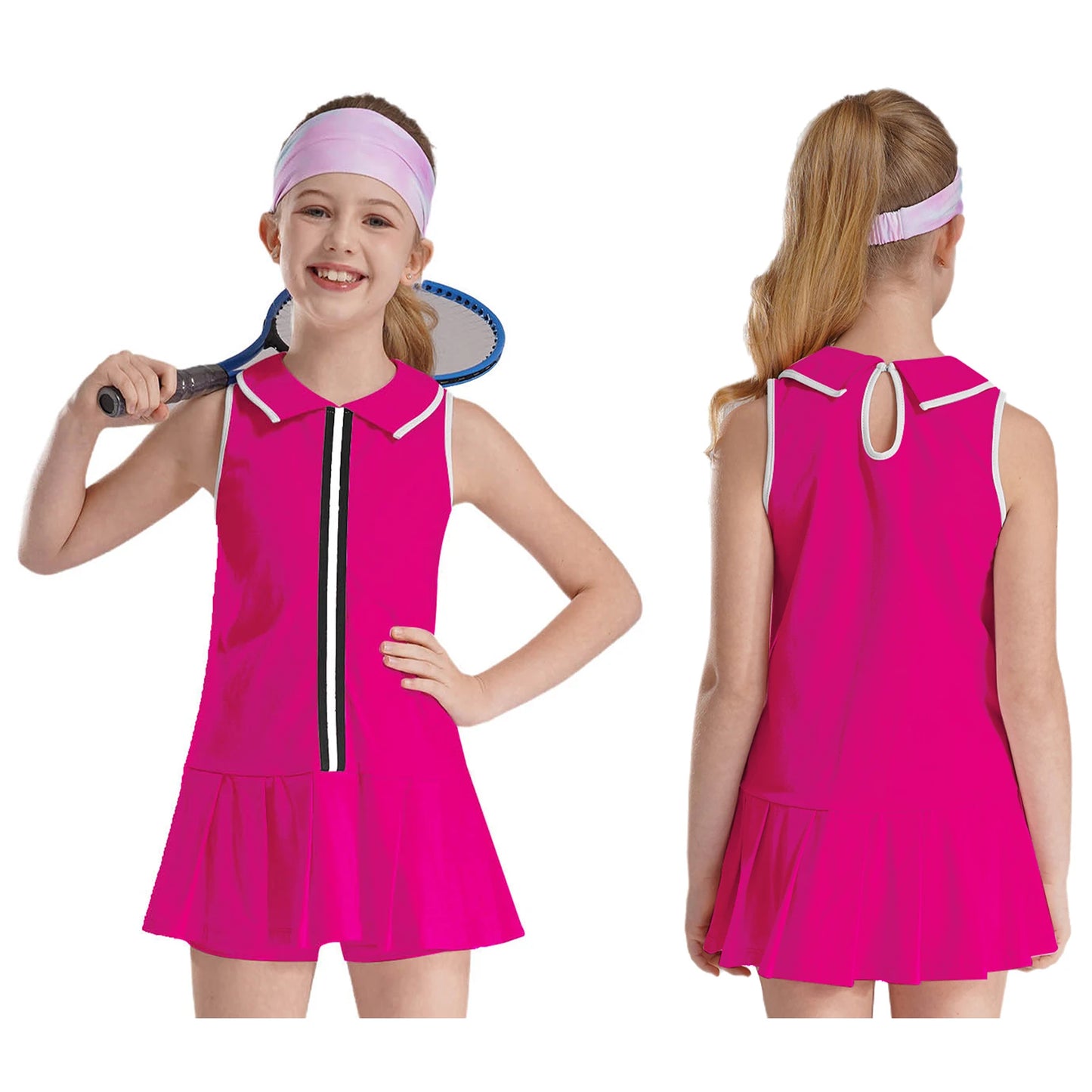 Girls Sport Pleated Dress