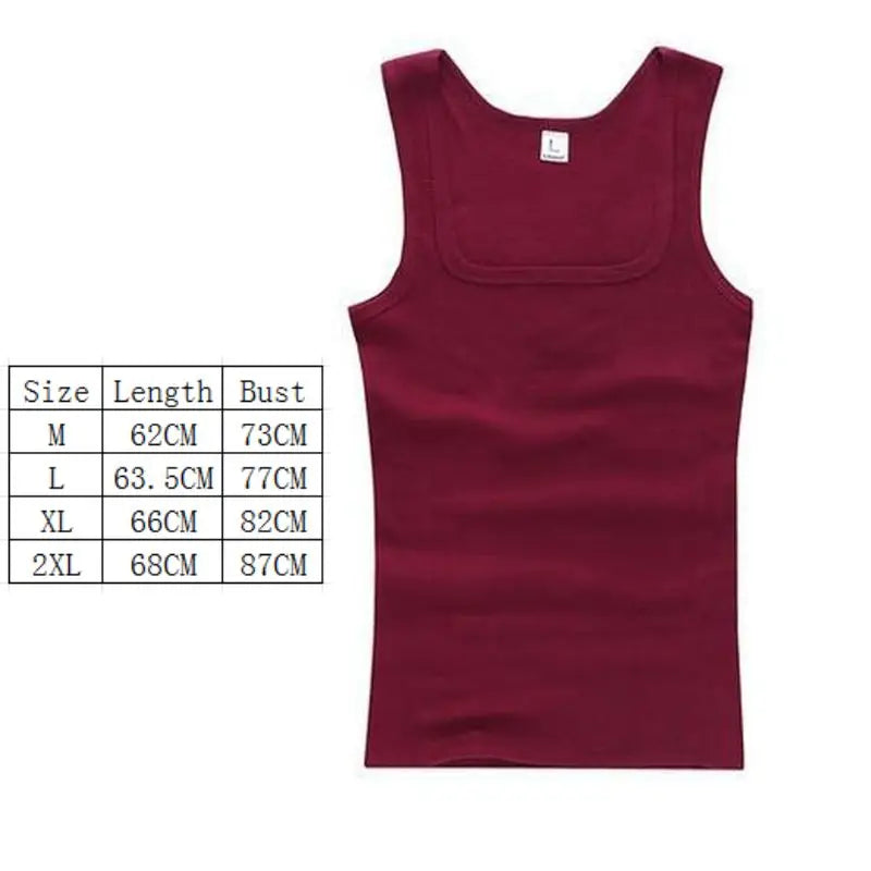 100% Cotton Mens Oversized Tank Top