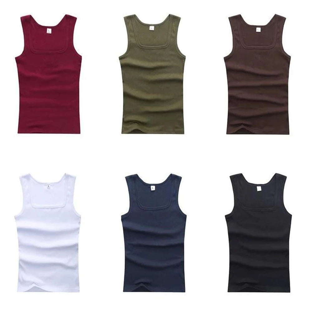 100% Cotton Mens Oversized Tank Top