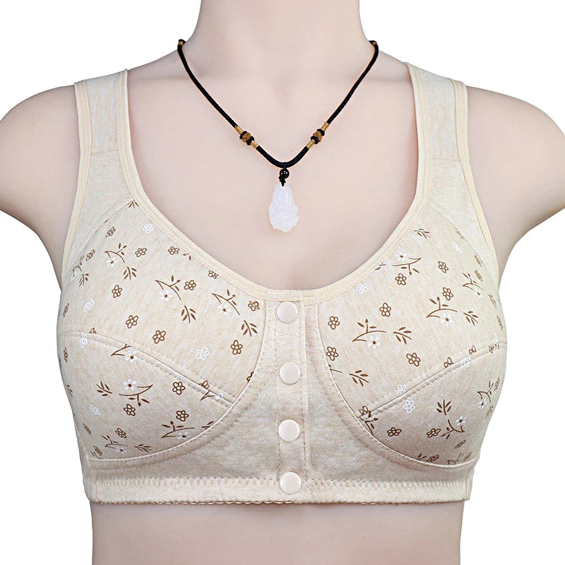 Plus Size Comfortable Cotton Bras