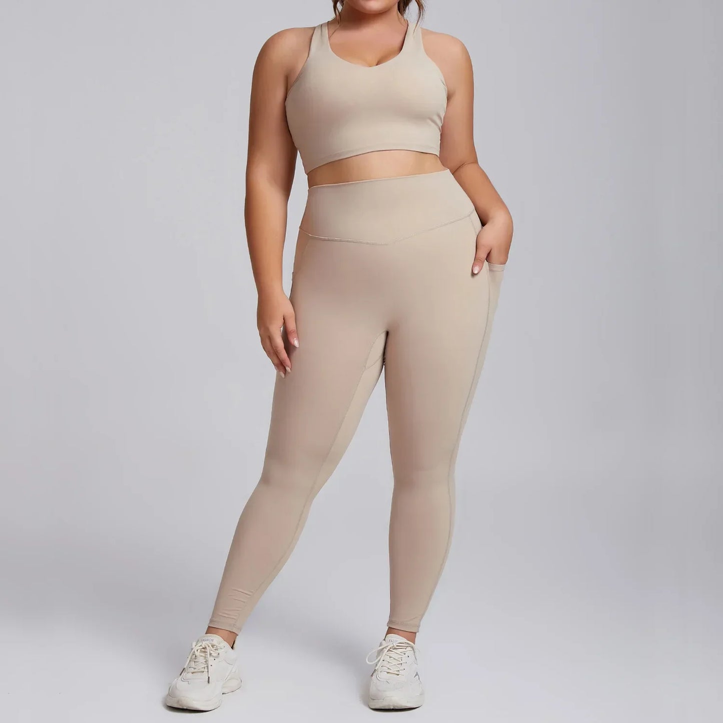 Plus Size Workout Set