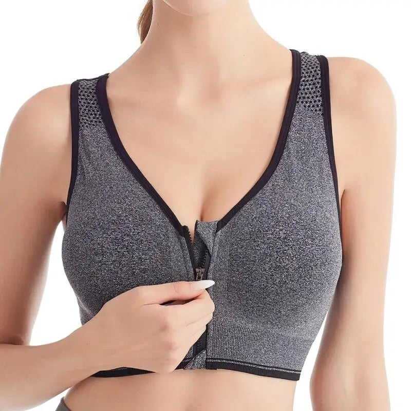 Plus Size Running Fitness Sports Bra