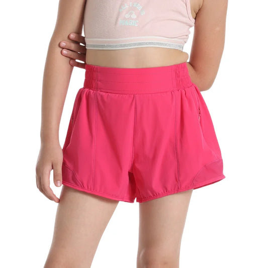 Girls Mesh Athletic Shorts