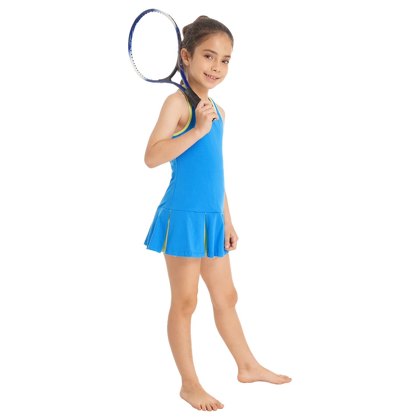 Girls 2 Pcs Tennis Badminton Sport Set