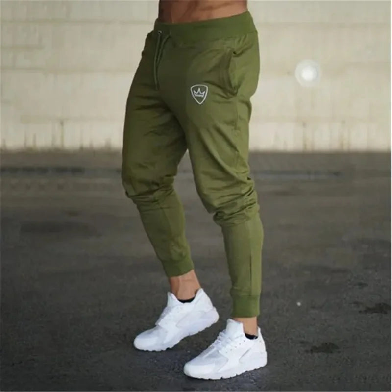 2024 NEW spring summer printing Jogging Sports Pants Men's Fitness Running Training trousers elastic comfortable men Sweatpants