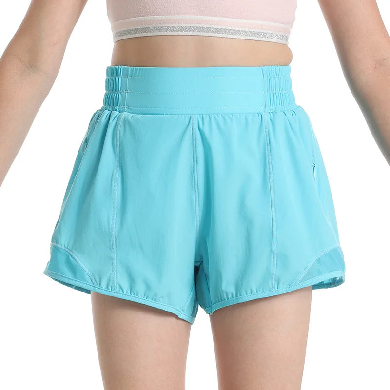 Girls Mesh Athletic Shorts