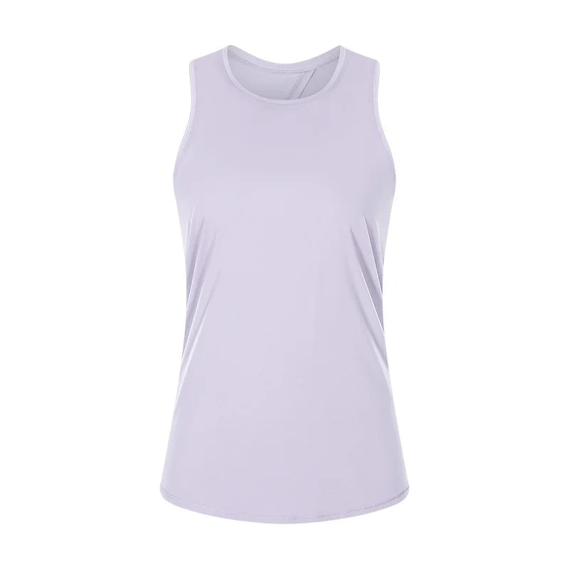 Plus Size Women's Sleeveless Yoga Shirts