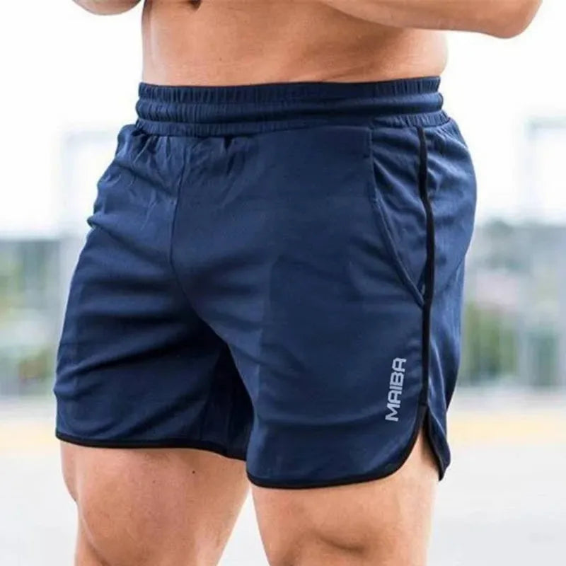 Men running Shorts Summer Gyms Workout Male Breathable Mesh shorts Quick Dry Sportswear Jogger Beach sweatpants Men Short Pants