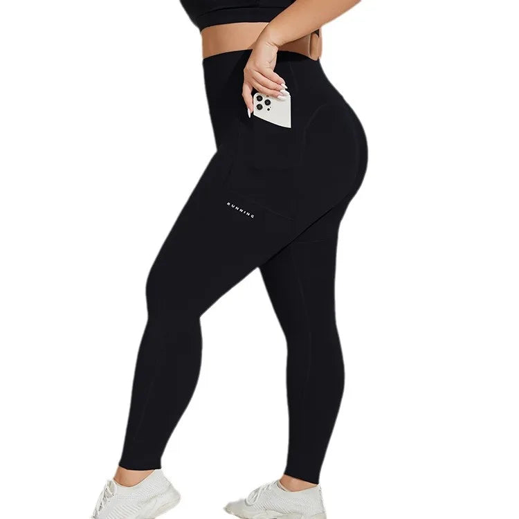 Plus Size Women Casual Yoga Pant Leggings