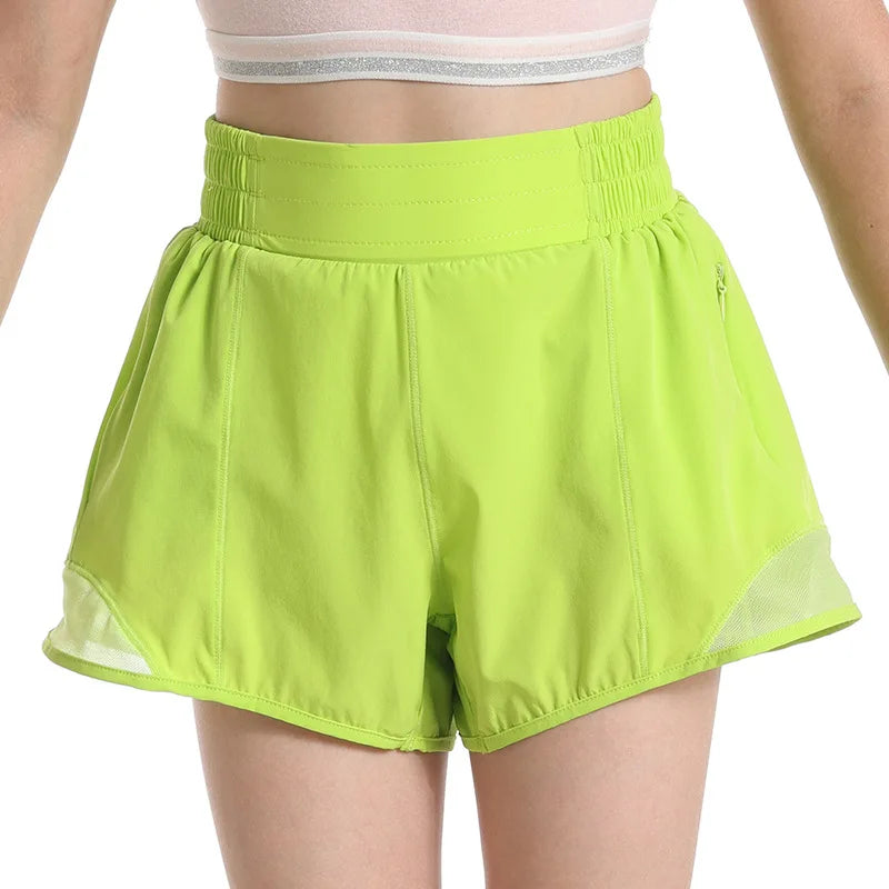 Girls Mesh Athletic Shorts