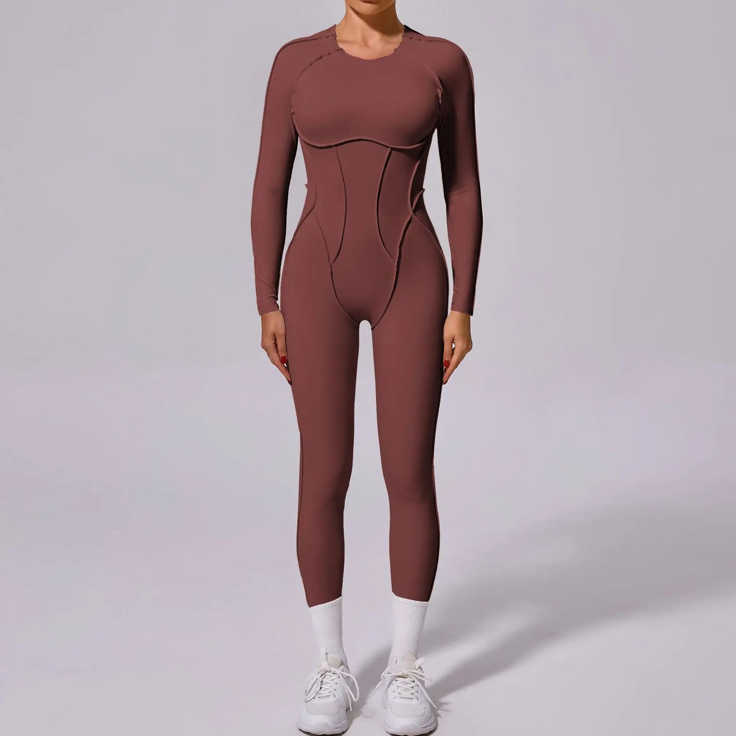 Seamless Yoga Jumpsuits Sports Fitness Hip-lifting Backless Short-sleeved One-piece Workout Gym Leggings Bodysuits for Women