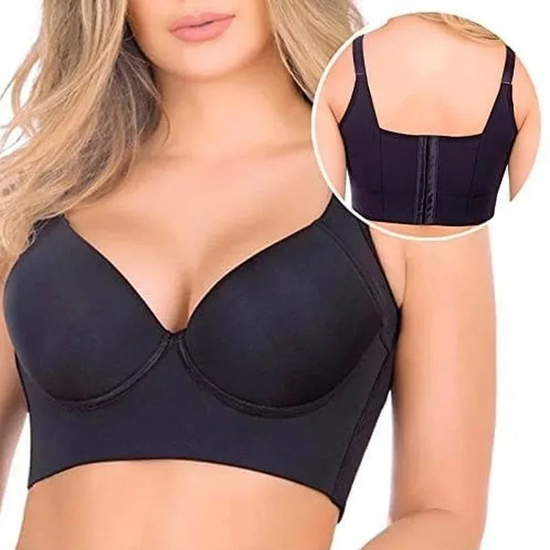 Plus Size Women Deep Cup Bra