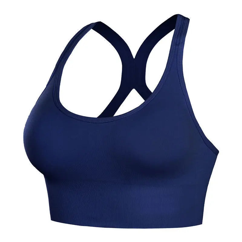 Women Underwear Sports Seamless Comfy & Breathable Push Up Yoga Tank Bra