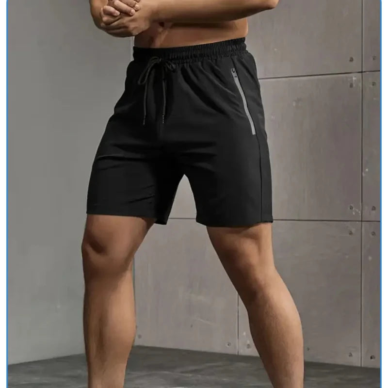 Fitness Mens Sport Shorts Male Breathable Tennis Shorts Quick-Dry Badminton Trousers Outdoor Running Shorts Short Sportswear