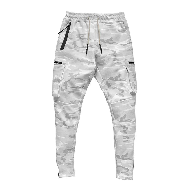 Gym Men's Versatile Multi-Pocket Workout Cargo Pants