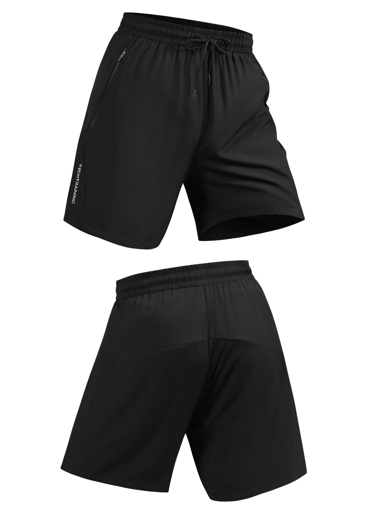 Men's solid-color casual shorts, the top choice for exercise, fitness, and running.