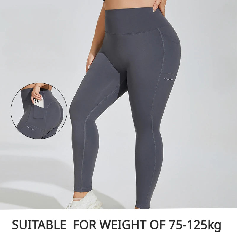 Plus Size Women Casual Yoga Pant Leggings